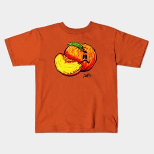 sad peach Kids T-Shirt